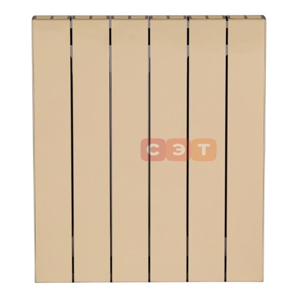 Радиатор биметаллический RIFAR SUPReMO 500-6 Ду 3/4 АЙВОРИ R S50063/41013